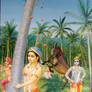 Krishna, Balarama and Dhenukasura