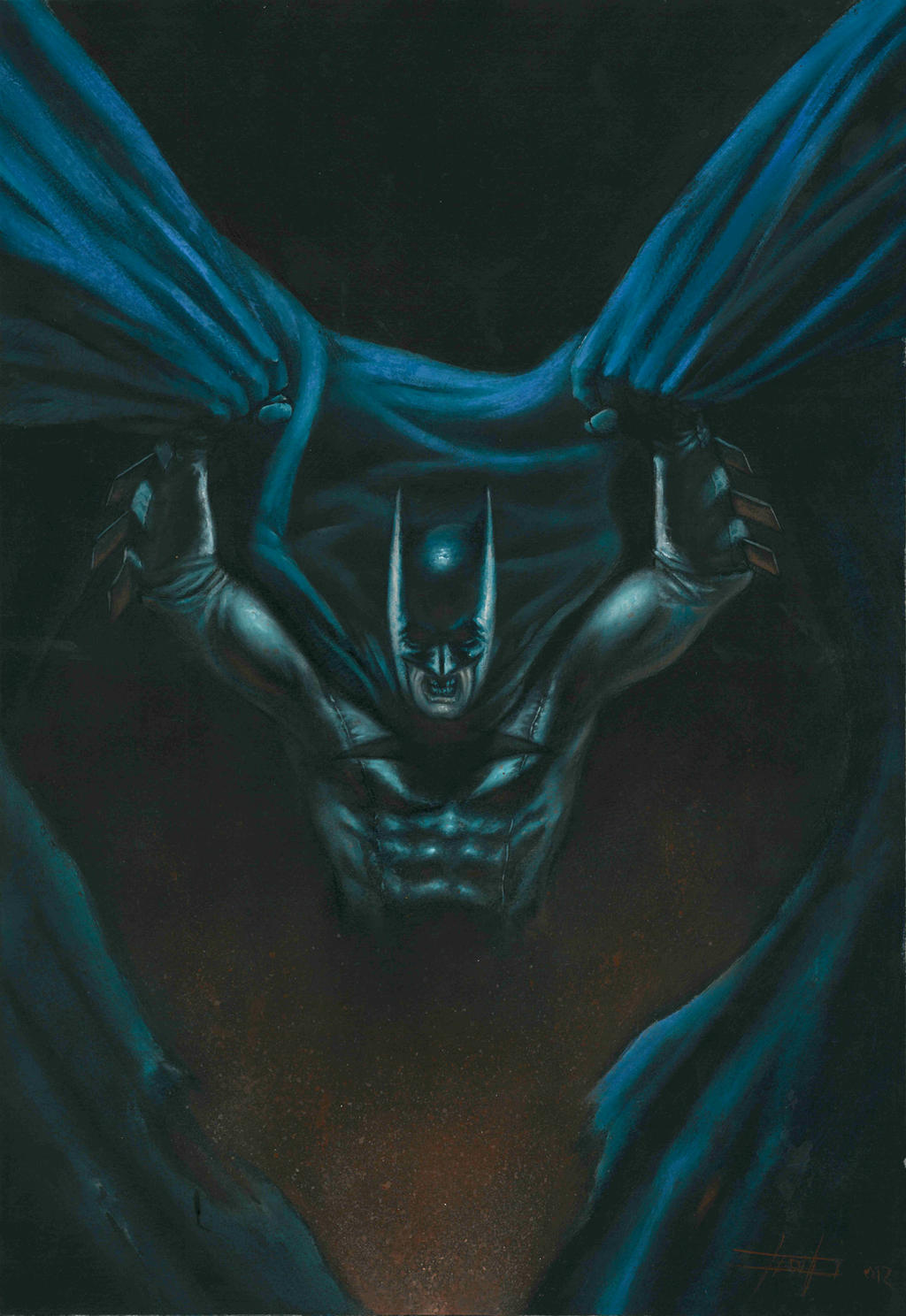 Hey Boo Batman Booo!!! Batman by LucaStrati on DeviantArt
