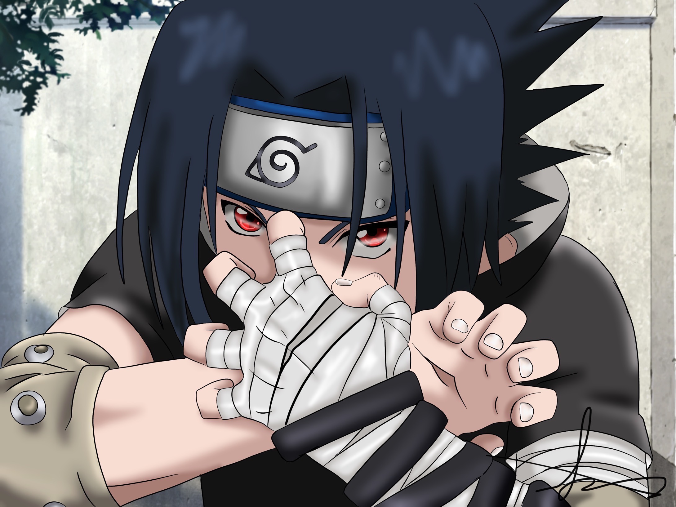 CG Poster Classic Sasuke by pikabellechu on DeviantArt