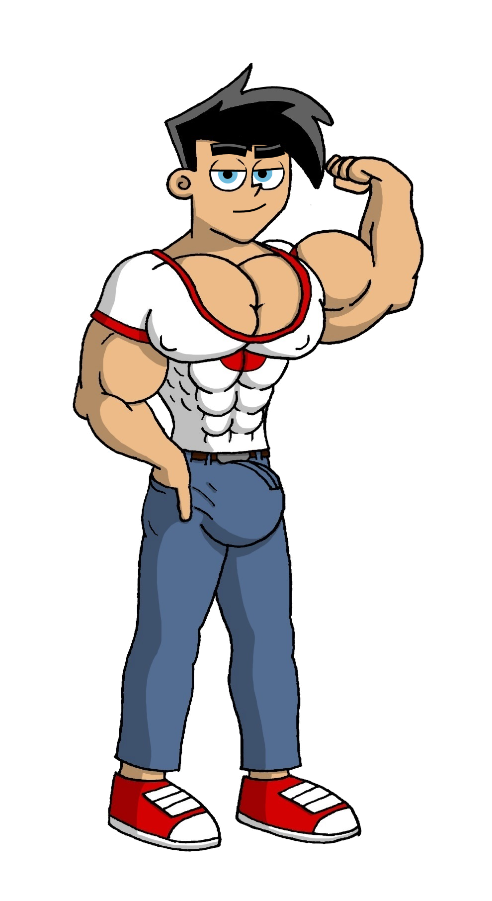 muscle Danny Fenton by paradogta on DeviantArt