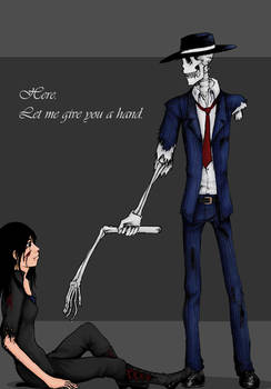 Skulduggery Pleasant: Let me give you a hand