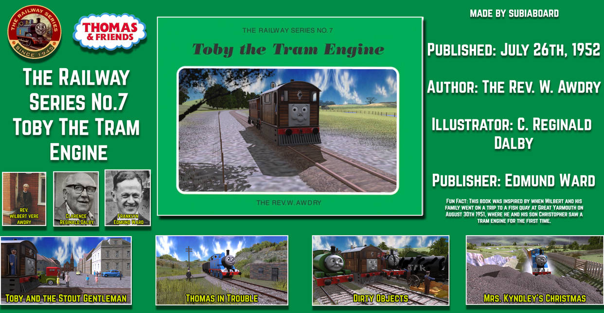 Toby Basis The Railway Series No.7 - Toby The Tram Engine by Subiaboard on DeviantArt