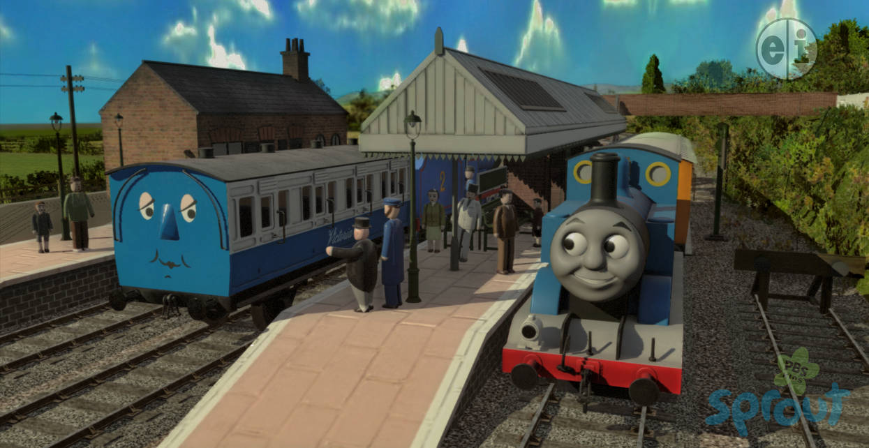 Thomas and Victoria (2008) by Subiaboard on DeviantArt