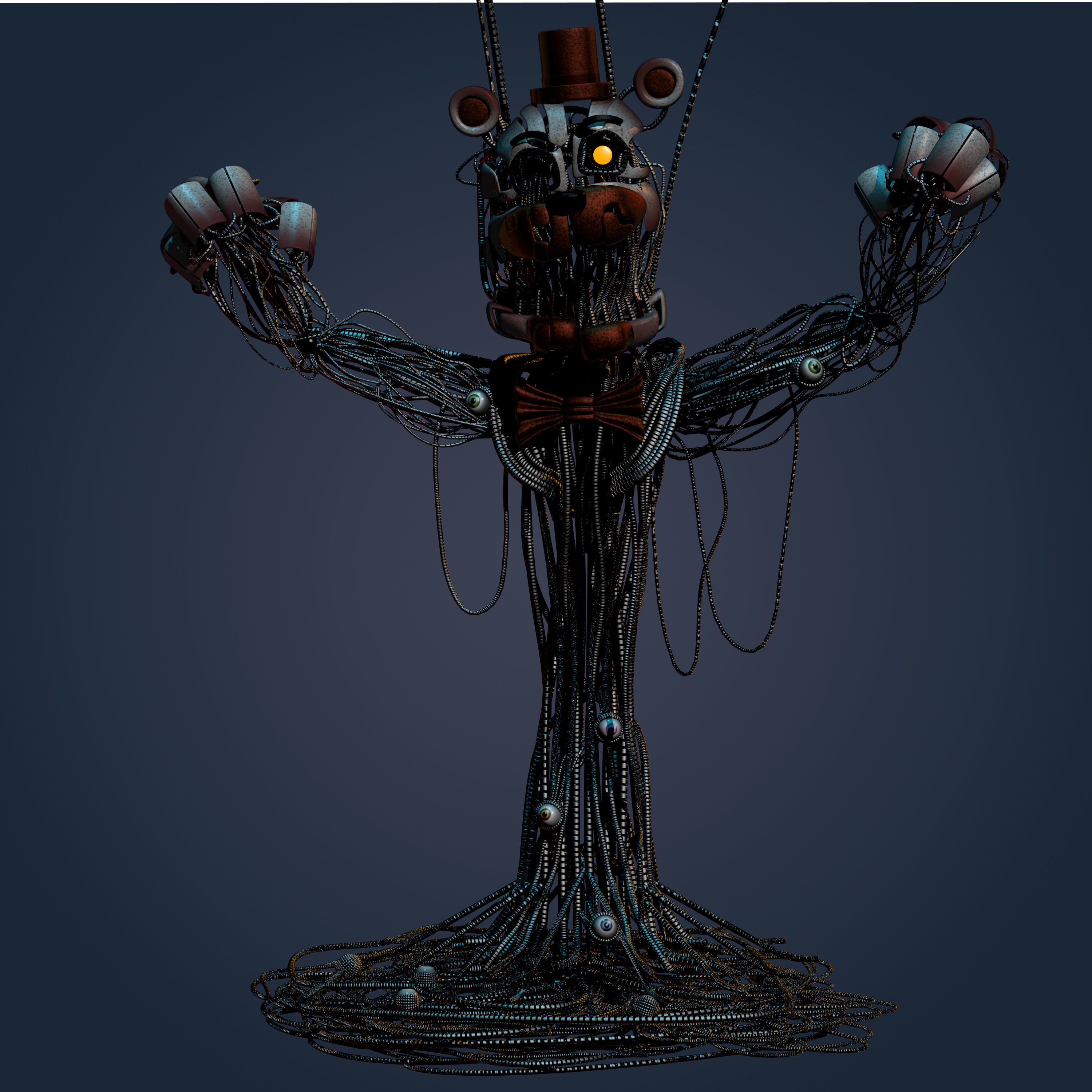 Molten Freddy (FNAF C4D) by MoisoGS on DeviantArt