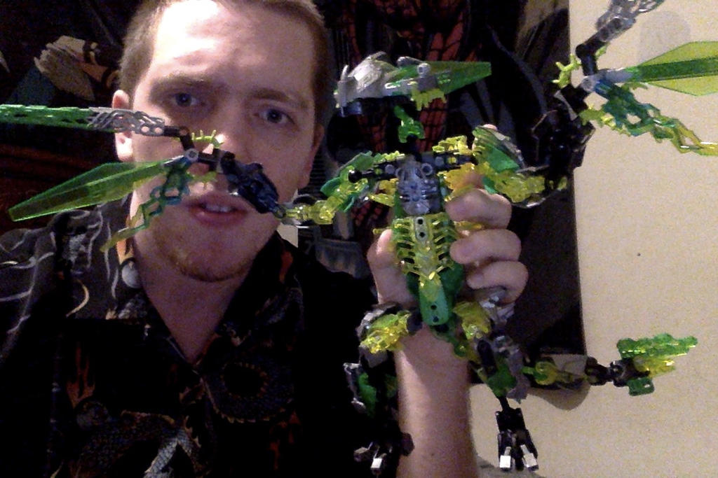 Bionicle Dragon Moc (Front) by Dreamer43 on DeviantArt