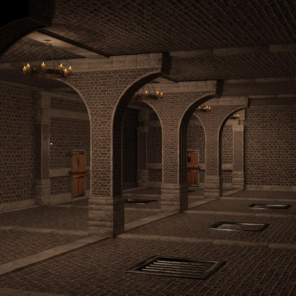 dungeon hallway by greendragon-gecko on DeviantArt