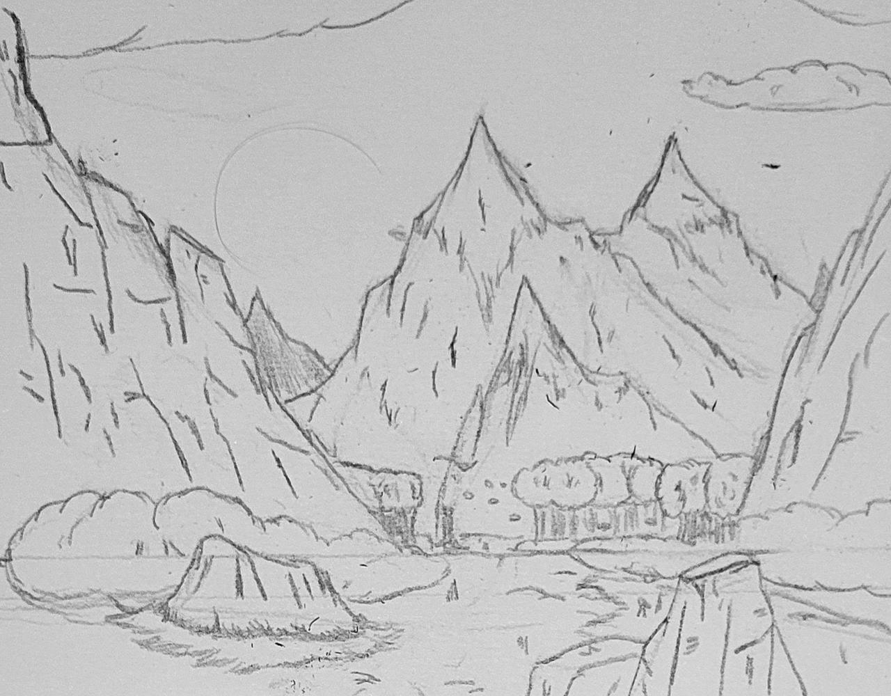 Random Landscape Sketch By Hydraul On DeviantArt random-landscape-sketch-by-hydraul-on-deviantart