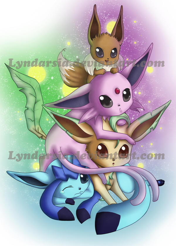 Eevee pile