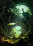 swiss cave by jameswolf