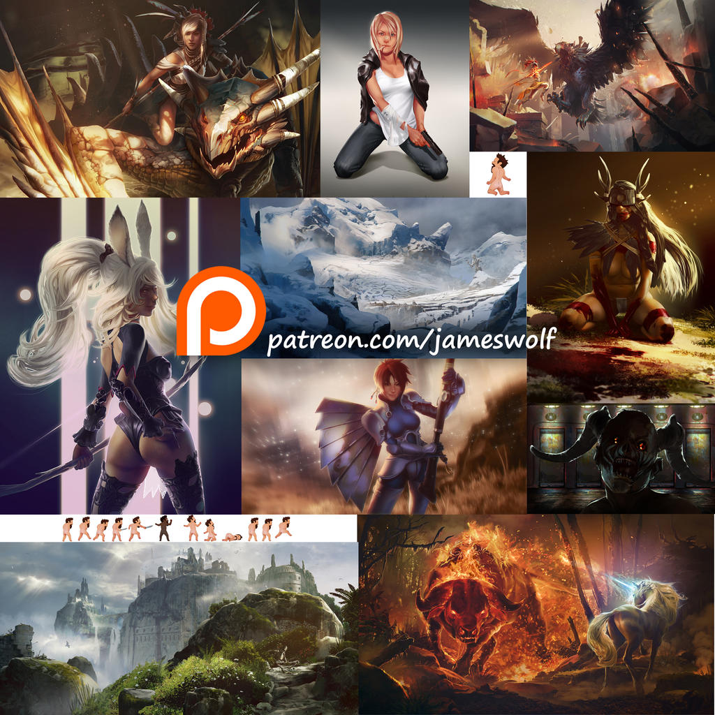 Patreon Collection 1s by jameswolf