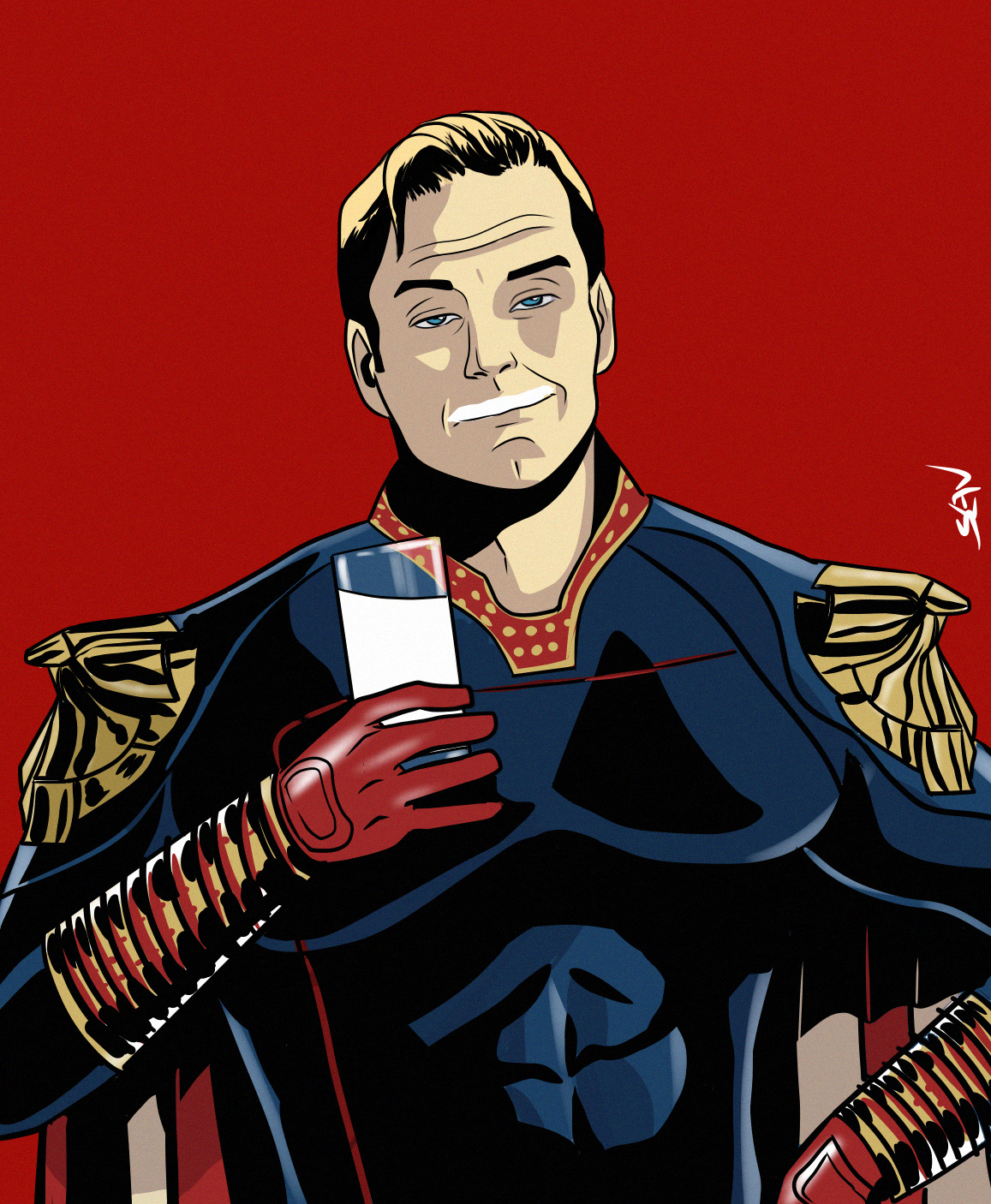 Paper Homelander Homelander by MOTive777 on DeviantArt