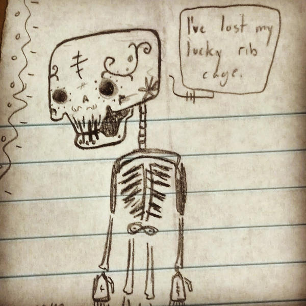 Skeleton Think Skeleton 2 I think by Nate9126 on DeviantArt