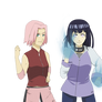 Favorite Kunoichi: Sakura Haruno + Hinata Hyuuga