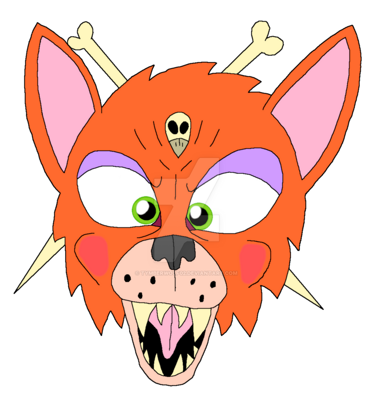 Feral Fox Print