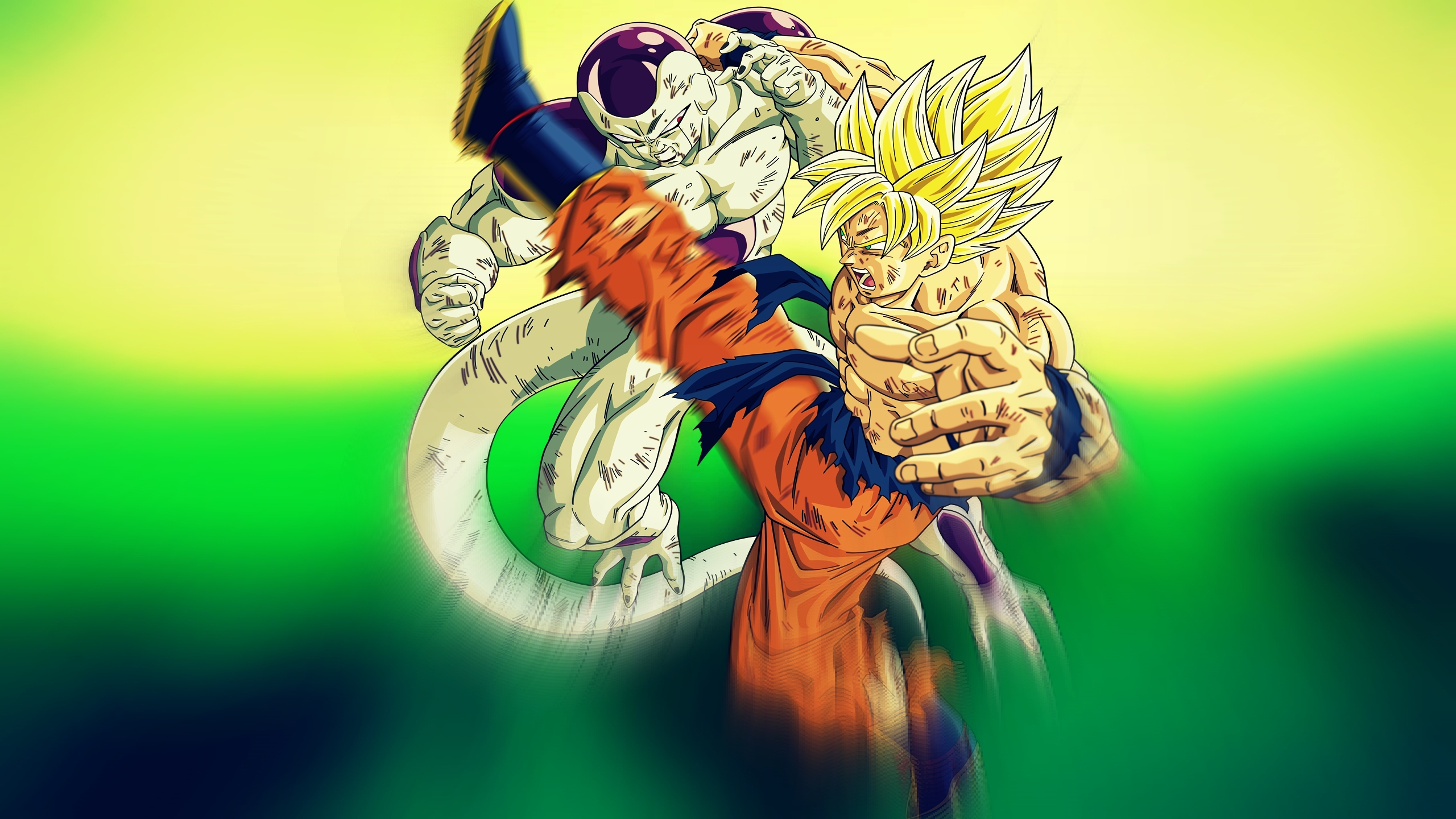 Dragonball Z Goku Vs Frieza 2k Wallpaper By Dragonball Z Goku Vs Frieza 2k Wallpaper By