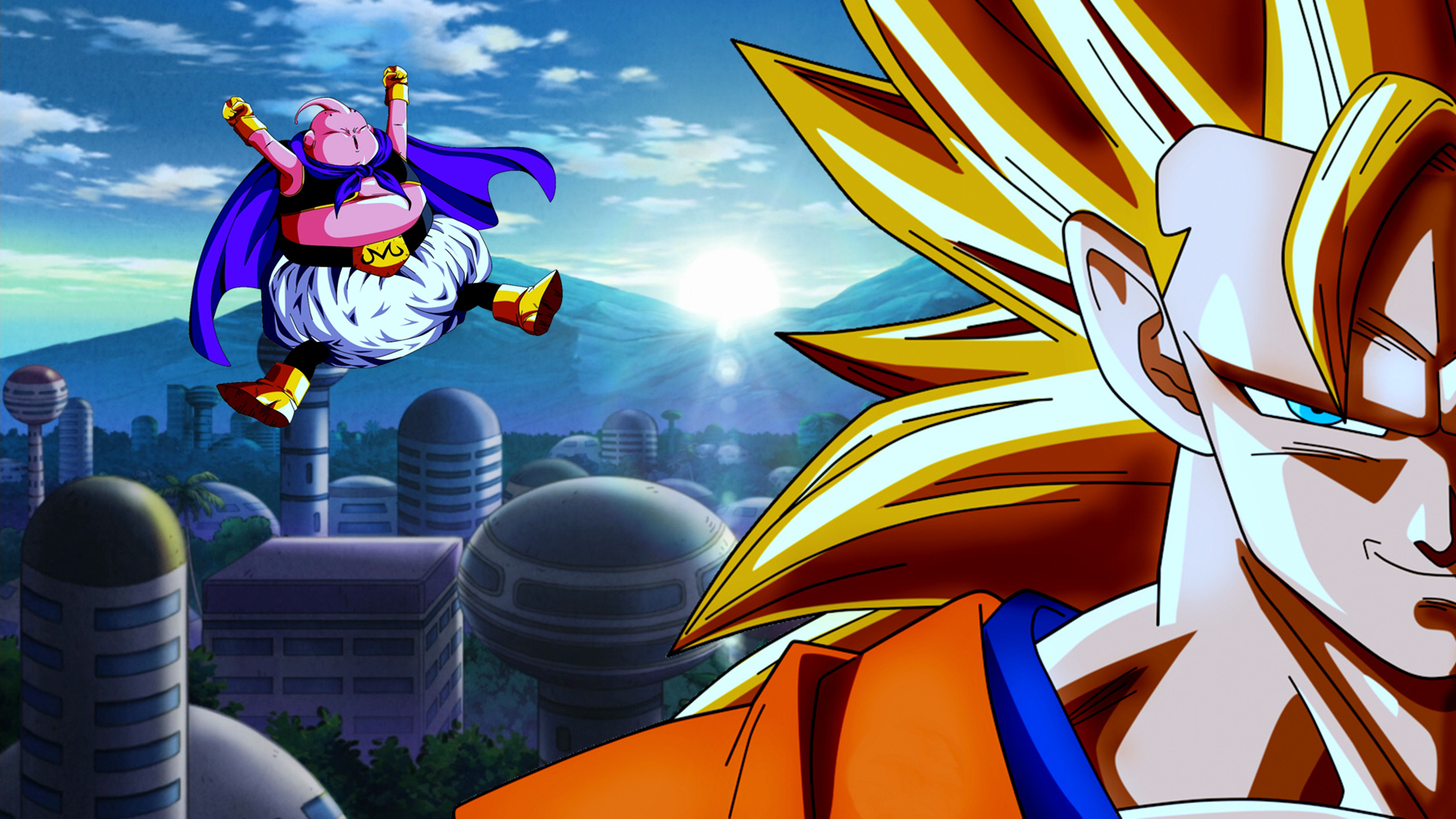 Goku Usa o Super Sayajins 3 Contra Majinboo Demais 😍😨 #anime #drago