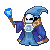 Blue Minion Animated Pixel Icon by ZenBlood