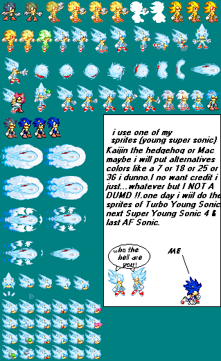 Darkspine Sonic sprites by kaijinthehedgehog on DeviantArt