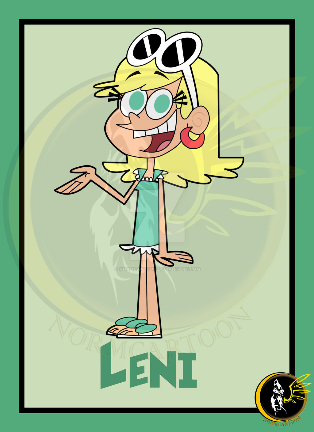 Leni Loud FOP style by NormCartton on DeviantArt
