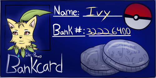 PP- Ivy's Bank Card by slycooper998