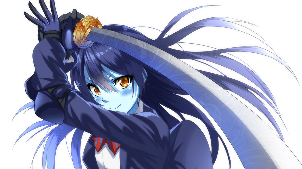 Blue Umi and her Sword by AlexArgentin on DeviantArt