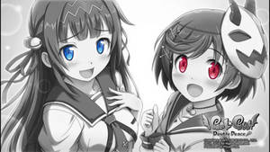 Smiling Kamizono Sisters' Colored Eyes