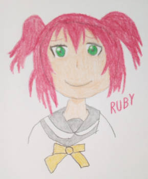 Ruby Kurosawa (First Traditional Drawing)