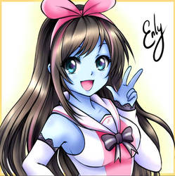 Blue Skinned Ai 25