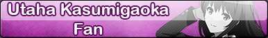 Utaha Kasumigaoka Fan Button