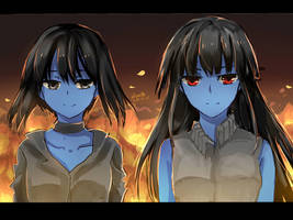 Blue Skinned Akame and Kurone 2