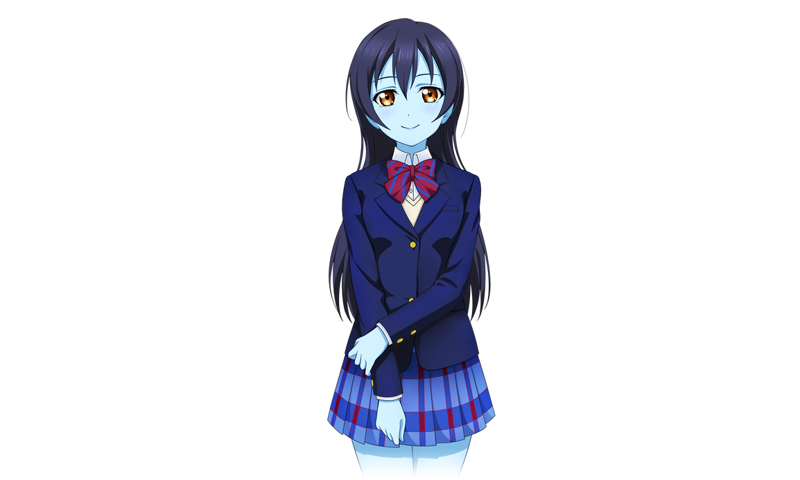 Blue Skinned Umi Sonoda 1 by AlexArgentin on DeviantArt
