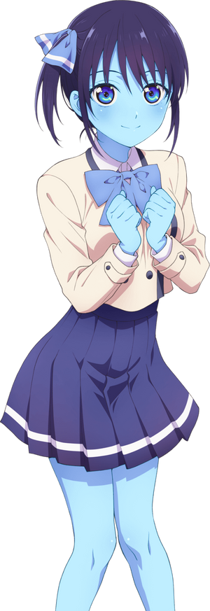 Blue Skinned Nagisa (Girlfriend, Girlfriend)