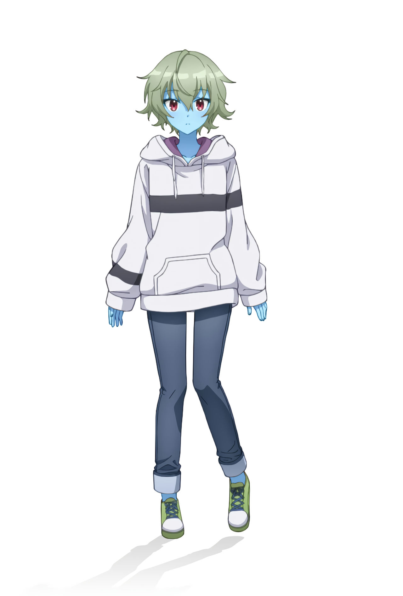 Blue Skinned Shiho Anime By AlexArgentin On DeviantArt blue-skinned-shiho-anime-by-alexargentin-on-deviantart