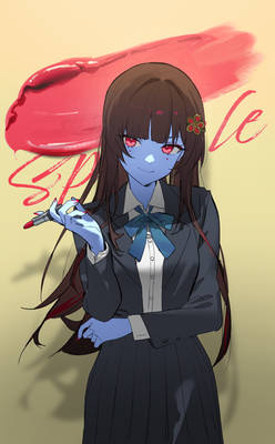Colored Blue Skinned Sparkle