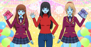 Monica, Sophie and Valeria: Happy Birthday!