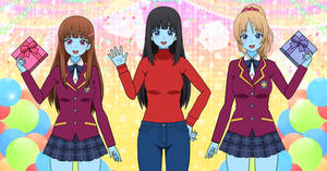 Monica, Sophie and Valeria: Happy Birthday!