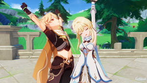Aether and Lumine Yawn