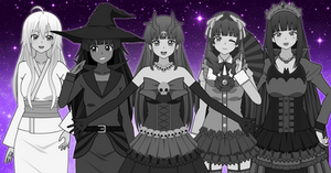 Halloween Pary (BW)