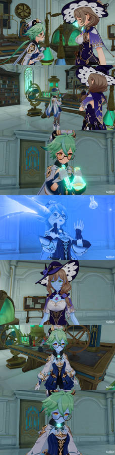 Sucrose's Blue Experiment Goes Wrong (Lisa)