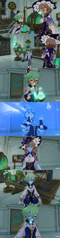 Sucrose's Blue Experiment Goes Wrong (Lisa)