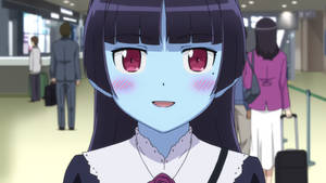 Aoneko (Blue Skinned Kuroneko) Anime 7