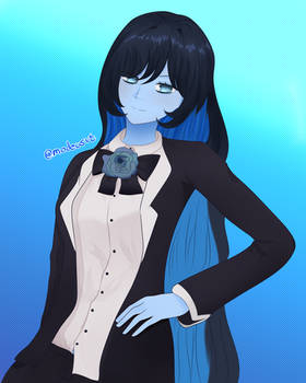 Blue Skinned Ado by modeusvt