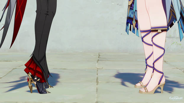 Arlecchino's and Lauma's Heels