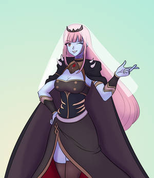 Blue Skinned Mori Calliope by Katsiika