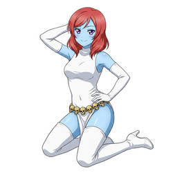 Maki Nishikino as Mystique (AI)