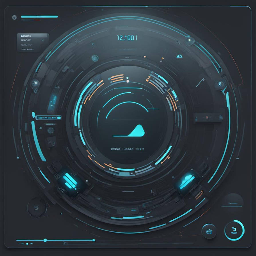 Tech style interface by AdrenalineGrafix on DeviantArt
