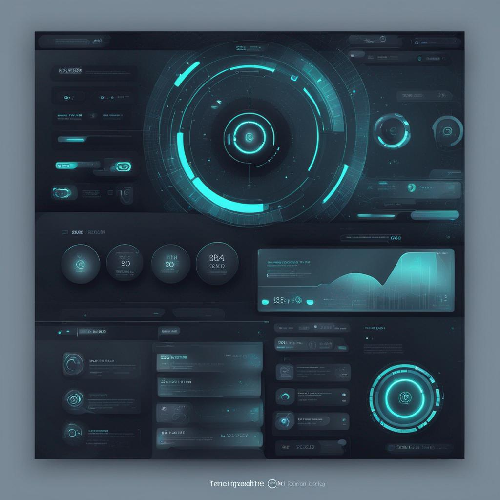 Cyber Gui Futuristic GUI interface web template by AdrenalineGrafix on DeviantArt