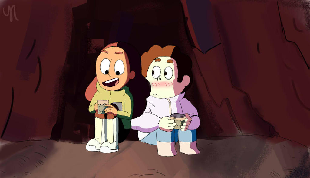 Steven and Connie in Gem Hunt