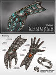 Commission: EG201 SHOCKER Gauntlet by aiyeahhs