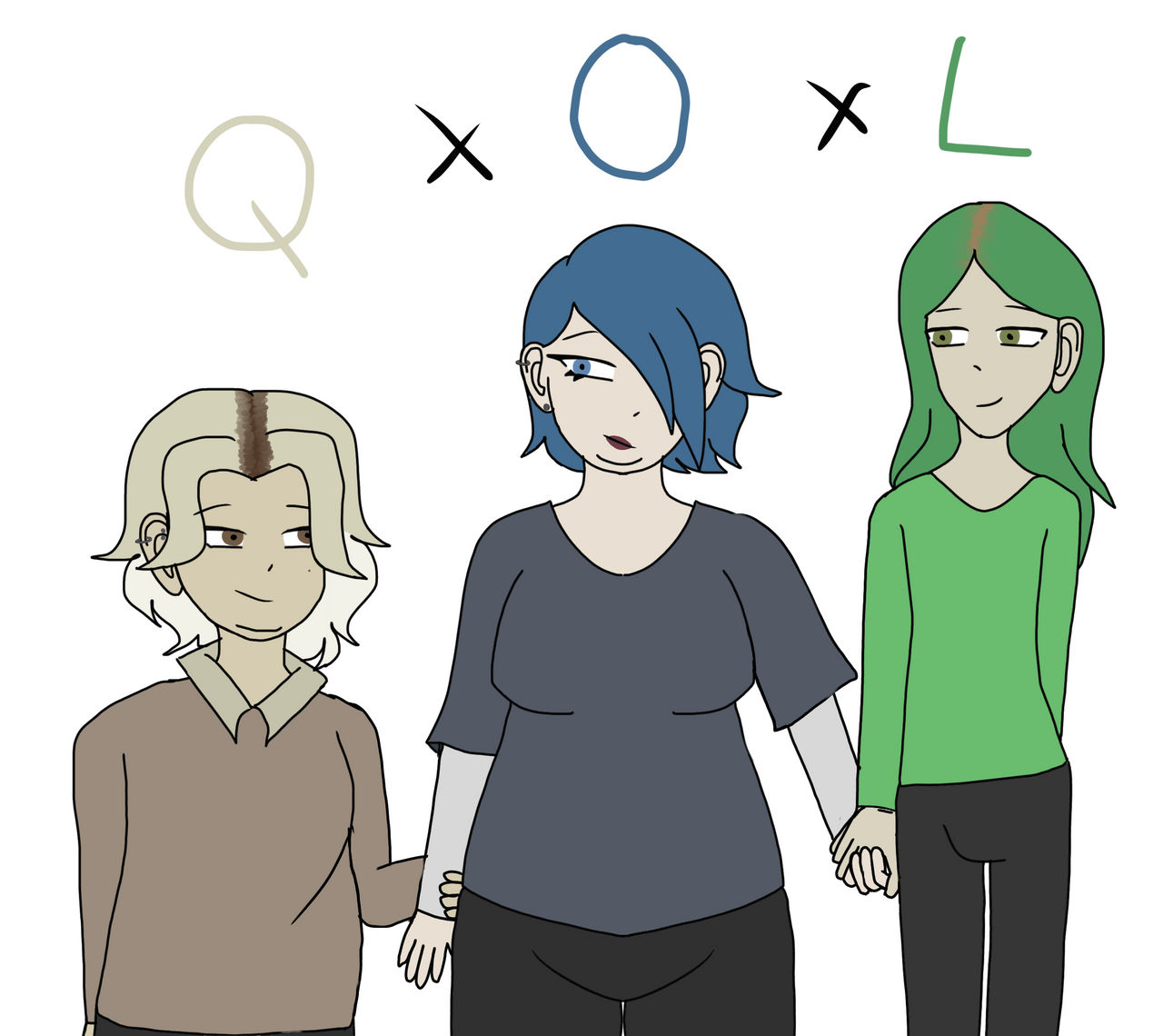 Polyamory Deviantart Polyamorous ship time by QuinnDrawz on DeviantArt